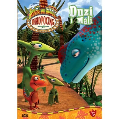 DINOPOCIĄG DUZI I MALI DVD