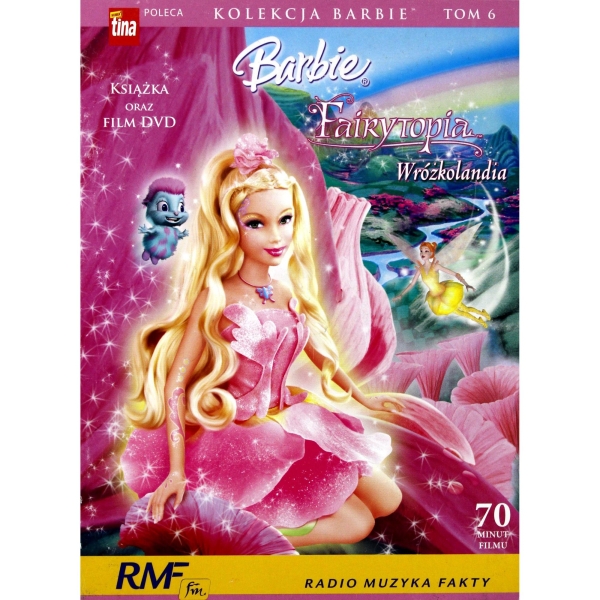 BARBIE WRÓŻKOLANDIA FAIRYTOPIA BOOKLET DVD