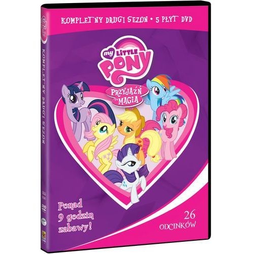 MY LITTLE PONY PRZYJAŹŃ TO MAGIA 6-10 DVD 