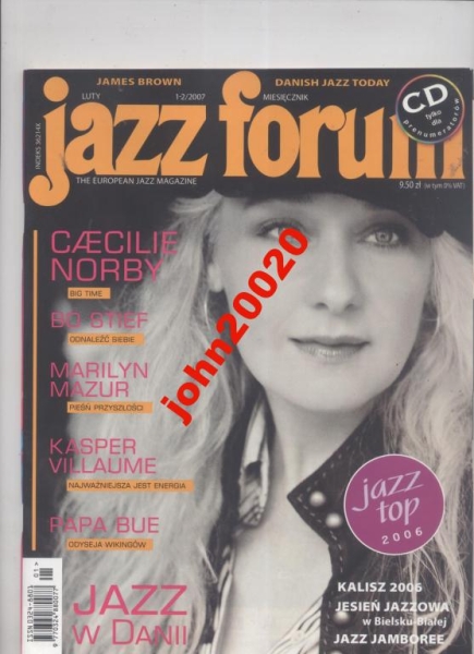 JAZZ FORUM 1-2/2007 NORBY BO STIEF MAZUR PAPA BUE