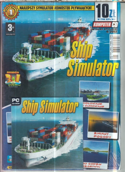 SHIP SIMULATOR   PC CD ROM FOLIA