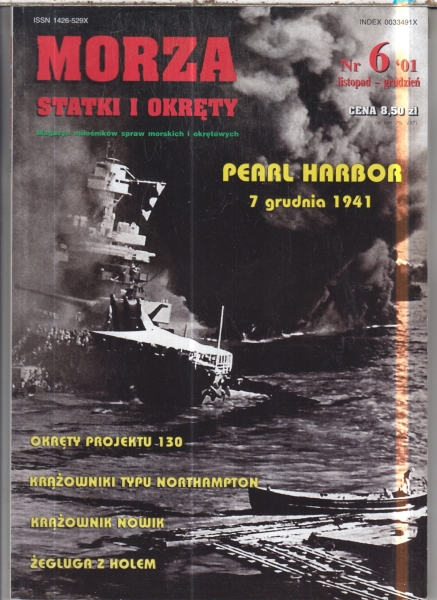 6/2001   MORZA STATKI I OKRĘTY KRĄŻOWNIK NOWIK