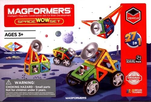 MAGFORMERS VEHICLE SPACE WOW KLOCKI  22 EL