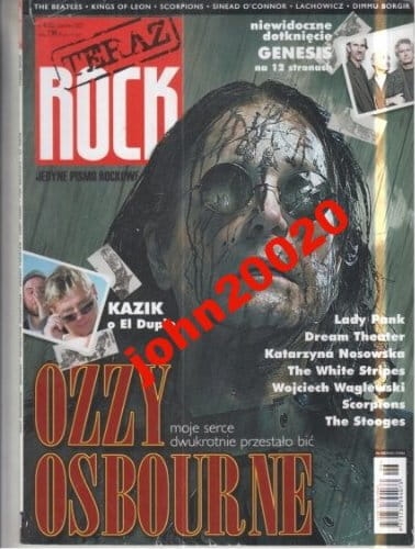 6/20017  TERAZ ROCK OZZY OSBOURNE,THE BEATLES,SCOR