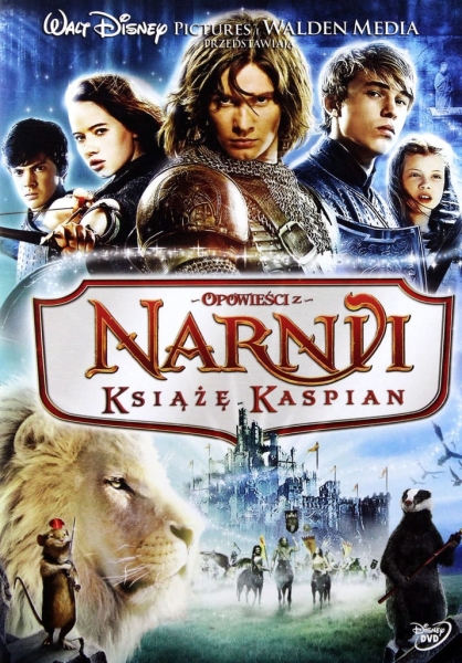 OPOWIEŚCI Z NARNII KSIĄŻĘ KASPIAN DISNEY DVD