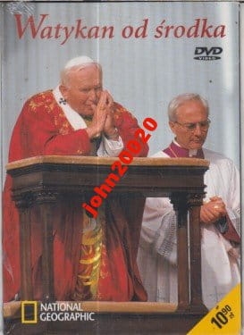 WATYKAN OD ŚRODKA.DVD.NATIONAL GEOGRAPHIC.FOLIA