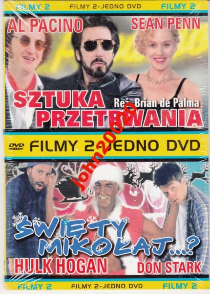 SZTUKA PRZETRWANIA / ŚWIĘTY MIKOŁAJ.DVD.AL PACINO
