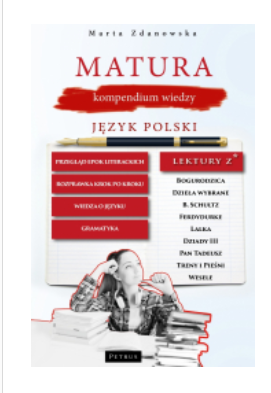 MATURA KOMPENDIUM WIEDZY MARTA ZDANOWSKA NOWA 
