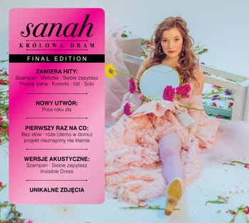 SANAH KRÓLOWA DRAM 2 X CD FINAL EDITION  SZAMPAN SIEBIE ZAPYTASZ PROSZĘ PANA 