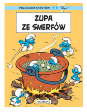 ZUPA ZE SMERFÓW PEYO NOWA 