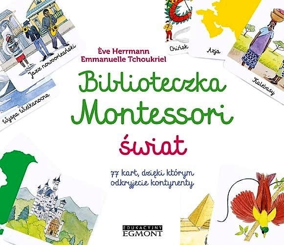 BIBLIOTECZKA MONTESSORI ŚWIAT HERRMANN TCHOUKRIEL   