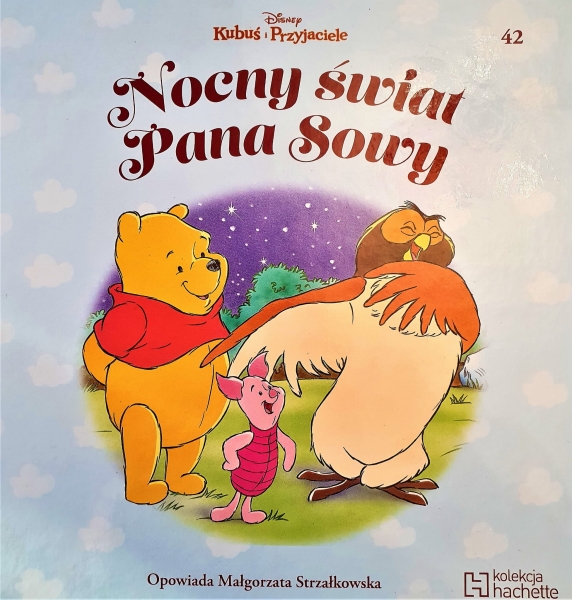 KUBUŚ I PRZYJACIELE NOCNY ŚWIAT PANA SOWY DISNEY 