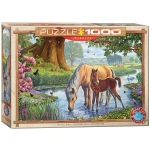 PUZZLE 1000 DZIKIE KONIKI STEVE CRISP NOWE FOLIA 