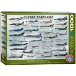 PUZZLE 1000 NOWOCZESNE SAMOLOTY BOJOWE NOWE FOLIA 