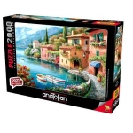 PUZZLE 2000 WILLE NAD JEZIOREM NOWE FOLIA