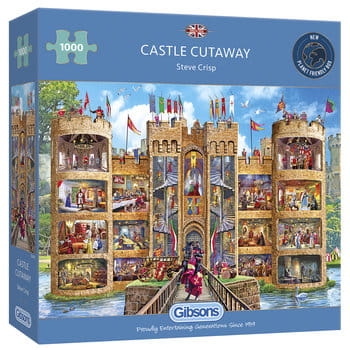 PUZZLE 1000 PRZEKRÓJ ZAMKU NOWE FOLIA 