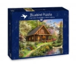 PUZZLE 500 CHATA Z BALI GDZIEŚ W AMERYCE PÓŁNOCNEJ NOWE
