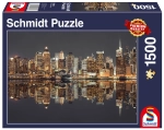 PUZZLE 1500 NOWY JORK NOCĄ NOWE FOLIA 