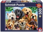 PUZZLE PQ 500 PSY ROBIĄ SELFIE G3 NOWE FOLIA 