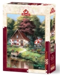 PUZZLE 500 CZAS NA ZASŁUŻONY ODPOCZYNEK NOWE FOLIA 