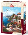 PUZZLE 500 WILLE NAD MORZEM NOWE FOLIA 