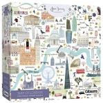 PUZZLE 1000 MAPA LONDYNU G3 NOWE FOLIA 