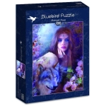 PUZZLE 1000 NOCNA RÓŻA NOWE FOLIA 
