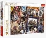 PUZZLE 500 PAMIĄTKI Z HOGWARTU NOWE FOLIA 