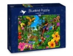 PUZZLE 1500 WSCHÓD SŁOŃCA W DŻUNGLI NOWE FOLIA