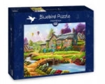 PUZZLE 1500 KOLOROWA CHATKA NOWE FOLIA 