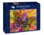 PUZZLE 1500 KOLOROWY MOTYL NOWE FOLIA 
