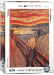 PUZZLE 1000 ELEMENTÓW KRZYK MUNCH NOWE FOLIA 