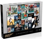 PUZZLE JAMES BOND 007 POSTERS NOWE FOLIA 