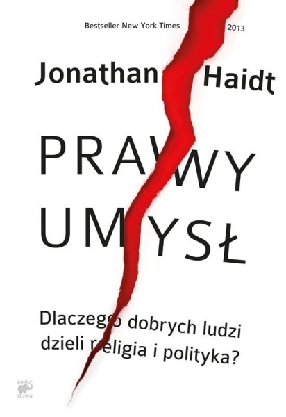 PRAWY UMYSŁ DLACZEGO DOBRYCH DZIELI RELIGIA HAIDT