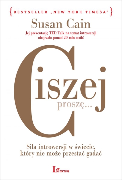 CISZEJ PROSZĘ SIŁA INTROWERSJI CAIN SUSAN NOWA