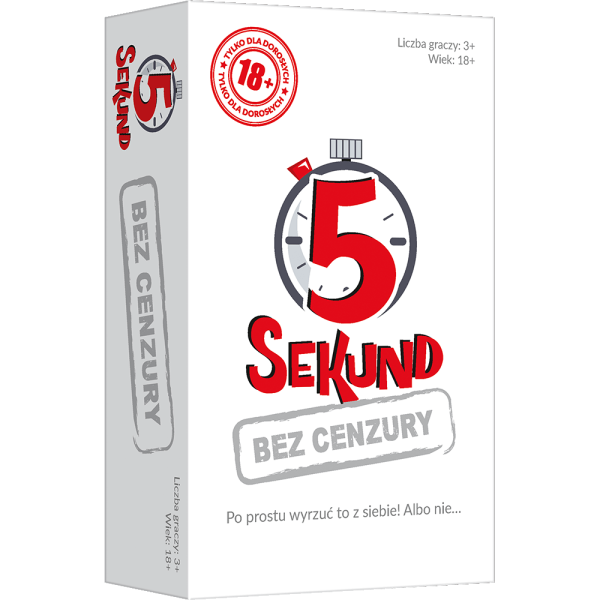 5 SEKUND BEZ CENZURY GRA PLANSZOWA 