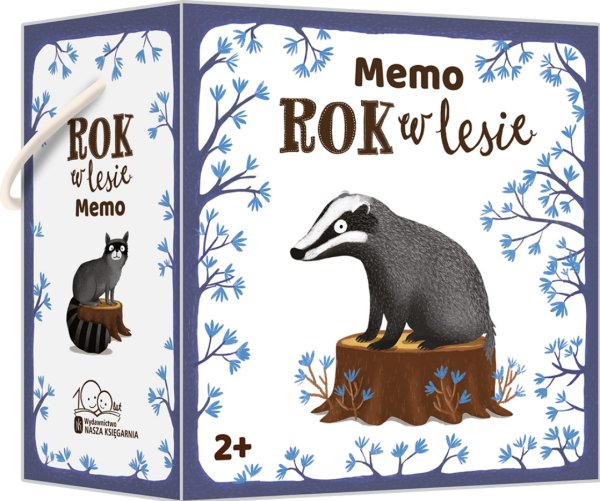 ROK W LESIE MEMO PAMIĘĆ GRA PLANSZOWA NOWA
