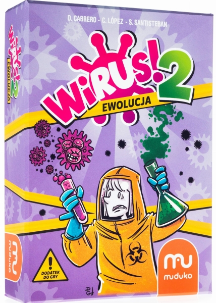 WIRUS 2 DODATEK EWOLUCJA GRA PLANSZOWA NOWA