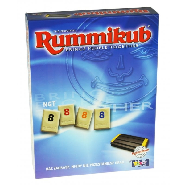 RUMMIKUB NGT GRA LOGICZNA PLANSZOWA NOWA