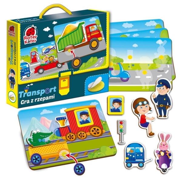  GRA Z RZEPAMI TRANSPORT GRY PLANSZOWA NOWA