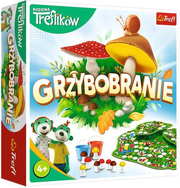 RODZINA TREFLIKÓW GRZYBOBRANIE GRA PLANSZOWA