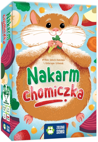 NAKARM CHOMICZKA GRA PLANSZOWA NOWA