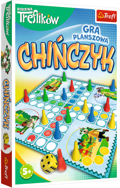 RODZINA TREFLIKÓW CHIŃCZYK GRA PLANSZOWA NOWA 