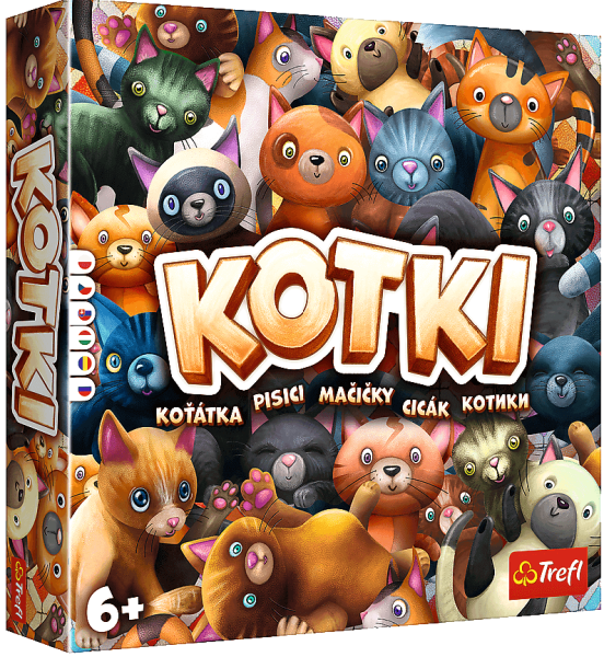 KOTKI PSIAKI PSY GRA PLANSZOWA NOWA