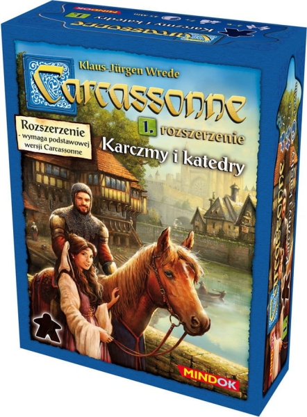 CARCASSONNE KARCZMY I KATEDRY 2 EDYCJA GRA PLANSZOWA