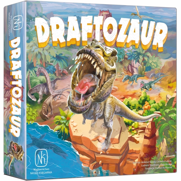 DRAFTOZAUR GRA PLANSZOWA NOWA