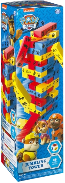 PSI  PATROL WIEŻA JENGA GRA TOWARZYSKA DLA DZIECI NOWA