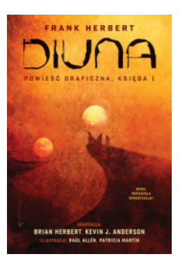 DIUNA POWIEŚĆ GRAFICZNA KSIĘGA I HERBERT NOWA 