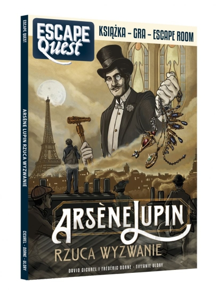 ESCAPE QUEST ARSENE LUPIN RZUCA WYZWANIE NOWA