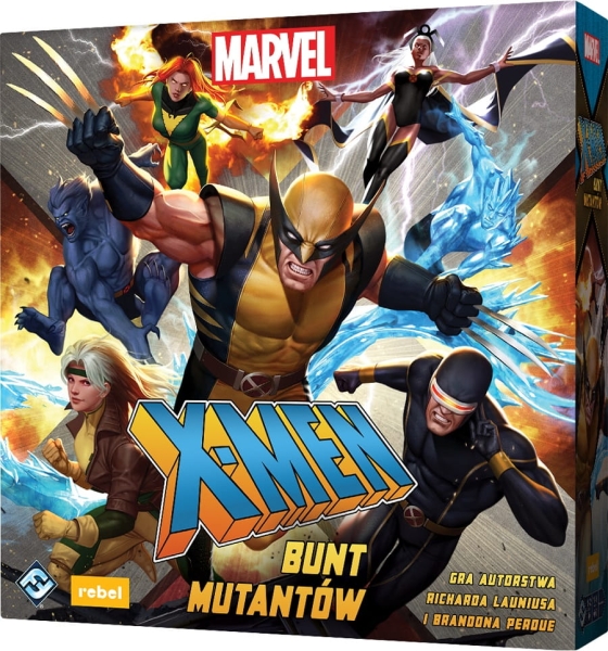 GRA X-MEN BUNT MUTANTÓW PLANSZOWA NOWA 